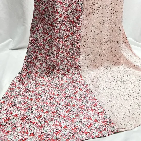 Cider Maxi Slip Dress Two Tone Pink Floral NWT Women's Size XS - Picture 5 of 6
